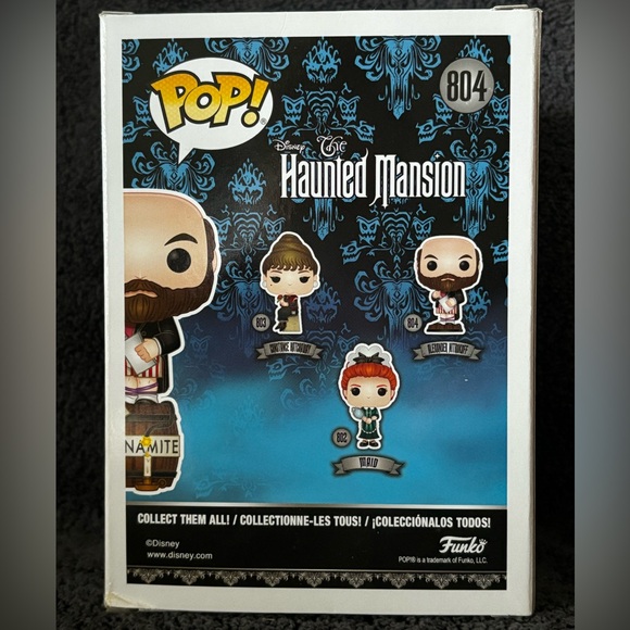 NIB Funko Pop Haunted Mansion "Alexander Nitrokoff" #804 **Chase Edition** - Picture 6 of 8